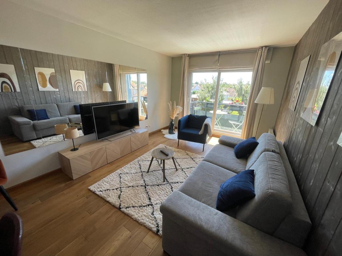 Mizar, Joli Appt Renove Avec Parking Et Balcon Leilighet Courseulles-sur-Mer Eksteriør bilde