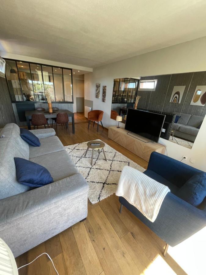 Mizar, Joli Appt Renove Avec Parking Et Balcon Leilighet Courseulles-sur-Mer Eksteriør bilde